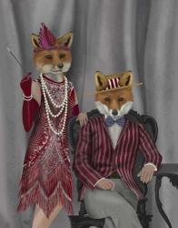 Fox Couple 1920s | Obraz na stenu