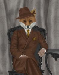 Fox 1930s Gentleman | Obraz na stenu