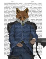 Fox Edwardian Gent, Portrtait | Obraz na stenu