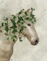 Horse Porcelain with Ivy | Obraz na stenu