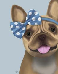 French Bulldog and Blue Bow | Obraz na stenu