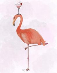 Flamingo and Cocktail 3 | Obraz na stenu
