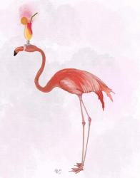 Flamingo and Cocktail 4 | Obraz na stenu