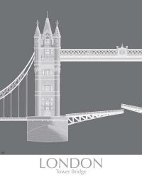 London Tower Bridge Monochrome | Obraz na stenu
