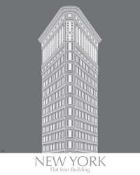 New York Flat Iron Building Monochrome | Obraz na stenu
