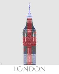 London Big Ben Union Jack | Obraz na stenu