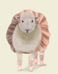 Ballet Sheep 1 | Obraz na stenu