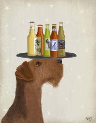 Airdale Beer Lover | Obraz na stenu