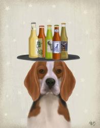 Beagle Beer Lover | Obraz na stenu