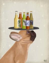 French Bulldog Beer Lover | Obraz na stenu
