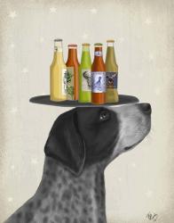 German Shorthaired Pointer Ice Cream, Black Beer Lover | Obraz na stenu