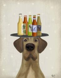 Great Dane Tan Beer Lover | Obraz na stenu