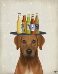 Rhodesian Ridgeback Beer Lover | Obraz na stenu