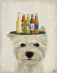 West Highland Terrier Beer Lover | Obraz na stenu