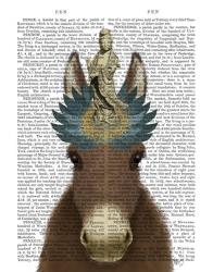 Donkey Bodhisattva Book Print | Obraz na stenu