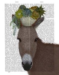 Donkey Succulent Book Print | Obraz na stenu