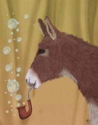 Donkey Bubble Pipe, Portrait | Obraz na stenu
