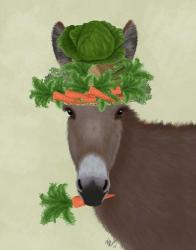Donkey Carrot Hat | Obraz na stenu