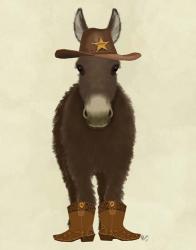 Donkey Cowboy | Obraz na stenu