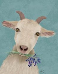Goat and Bluebells | Obraz na stenu