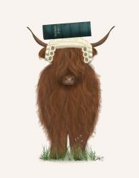 Highland Cow Lawyer | Obraz na stenu