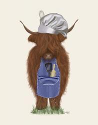Highland Cow Chef | Obraz na stenu