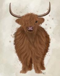 Highland Cow 1, Full | Obraz na stenu