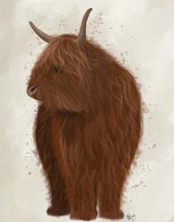 Highland Cow 4, Full | Obraz na stenu