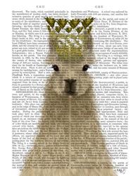 Llama Queen Book Print | Obraz na stenu