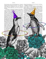 Party Penguins Book Print | Obraz na stenu