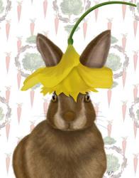 Daffodil Rabbit | Obraz na stenu