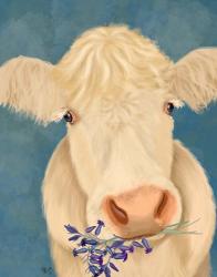 Cow Cream, Bluebells | Obraz na stenu