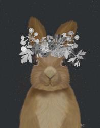 Rabbit, White Flowers | Obraz na stenu