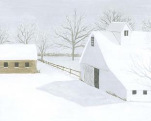 Whiteout Farm II | Obraz na stenu