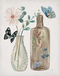 Butterflies & Flowers IV | Obraz na stenu