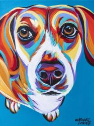 Nosey Dog II | Obraz na stenu