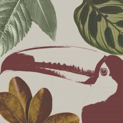 Graphic Tropical Bird V | Obraz na stenu