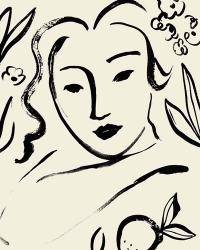 Matisse's Muse Portrait I | Obraz na stenu