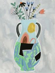 Collage Vase I | Obraz na stenu