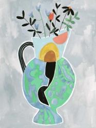 Collage Vase II | Obraz na stenu