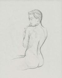 Female Back Sketch I | Obraz na stenu