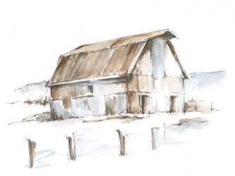 Roadside Barn I | Obraz na stenu