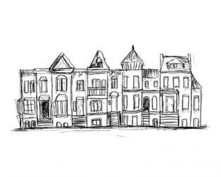 Rowhouses II | Obraz na stenu