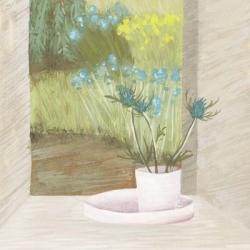 Window Plants I | Obraz na stenu