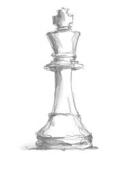 Chess Piece Study II | Obraz na stenu