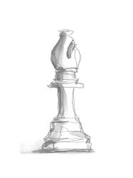 Chess Piece Study IV | Obraz na stenu