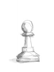 Chess Piece Study VI | Obraz na stenu