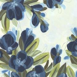 Lush Indigo Blooms I | Obraz na stenu