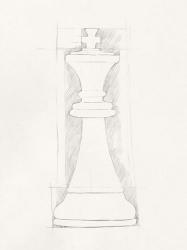 Chess Set Sketch II | Obraz na stenu