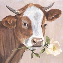 Peony Cow II | Obraz na stenu